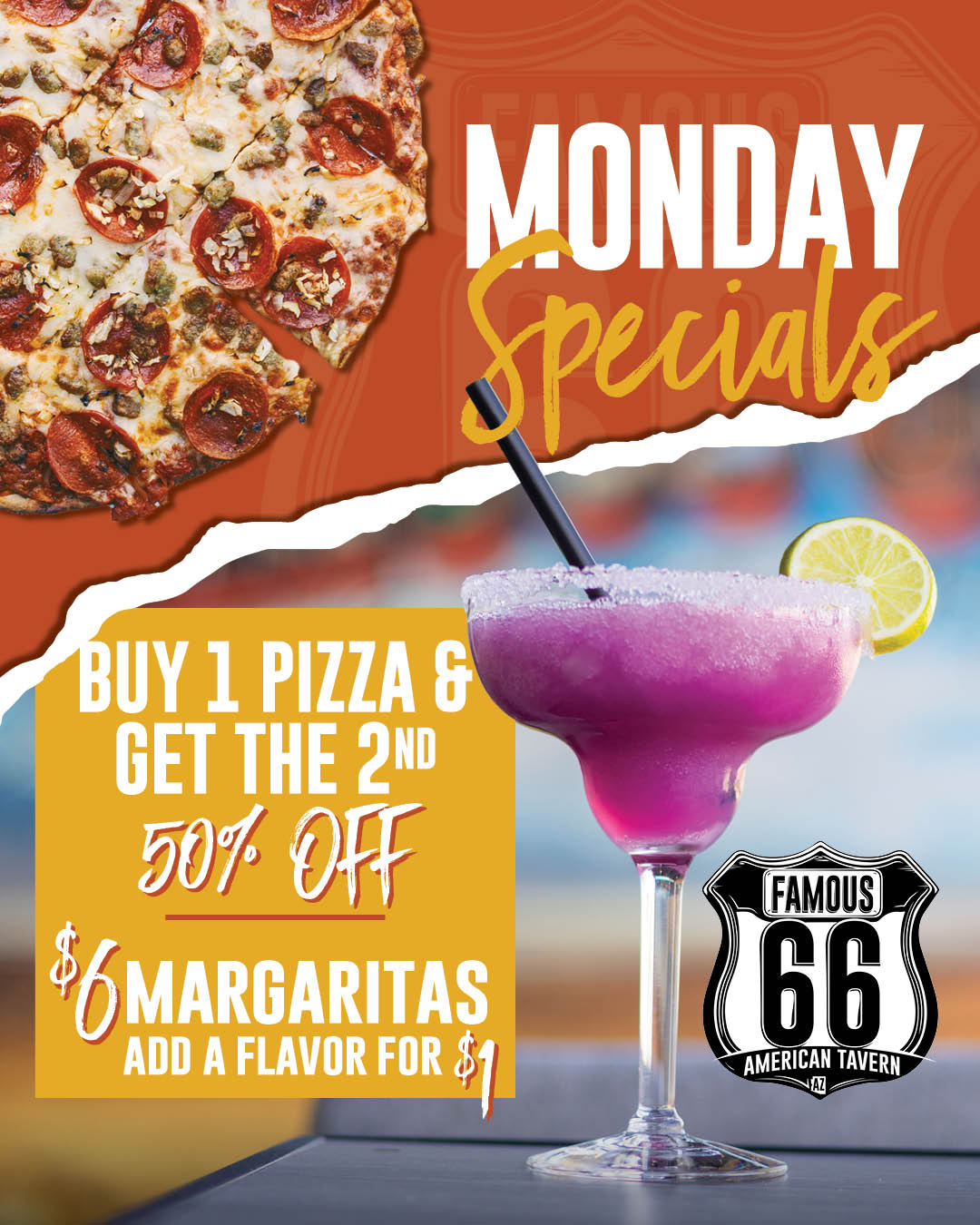 Monday Pizza Special